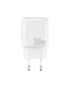 Зарядний пристрій Proove Silicone Power Plus 30W (1USB-C + 1USB) Білий (White)