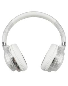 Бездротові повнорозмірні навушники Proove Crystal Galaxy Білі (Transparent White)