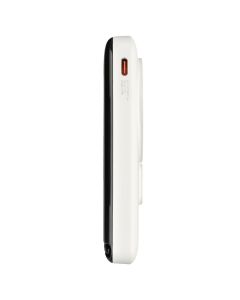 PowerBank 10000 mAh Baseus Magnetic Bracket Wireless 20W Білий (White)