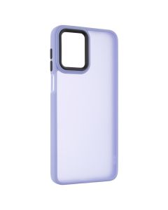 Чехол-накладка для Motorola G14 TPU+PCLyon Forsted Фиолетовый (Лиловый)