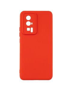Чохол накладка для Xiaomi Poco F5 Pro Soft Case Червона (Red)