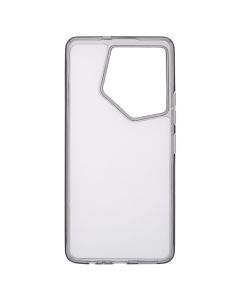 Чехол-накладка для TECNO Camon 20 Pro Пластик Прозрачный Темный (Прозрачный)