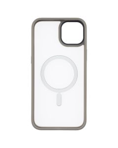 Чохол накладка для iPhone 15 Plus WAVE Matte Insane MagSafe Сіра (Grey)