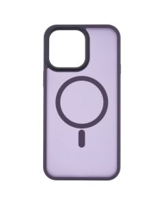 Чехол накладка для iPhone 14 Pro Max WAVE Matte Insane MagSafe Фиолетовый (Deep Purple)