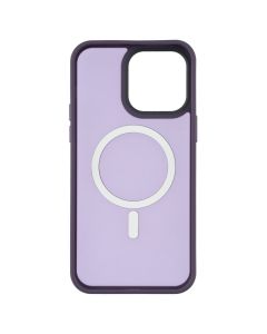 Чехол накладка для iPhone 14 Pro Max WAVE Matte Insane MagSafe Фиолетовый (Deep Purple)