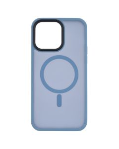 Чохол накладка для iPhone 14 Pro Max WAVE Matte Insane MagSafe Синя (Sierra Blue)