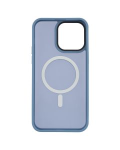 Чохол накладка для iPhone 14 Pro Max WAVE Matte Insane MagSafe Синя (Sierra Blue)