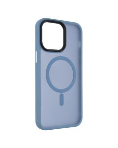 Чохол накладка для iPhone 14 Pro Max WAVE Matte Insane MagSafe Синя (Sierra Blue)