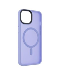 Чохол накладка для iPhone 14 WAVE Matte Insane MagSafe Фіолетова (Light Purple)