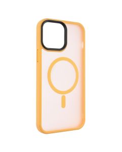 Чохол накладка для iPhone 13 Pro Max WAVE Matte Insane MagSafe Помаранчева (Orange)