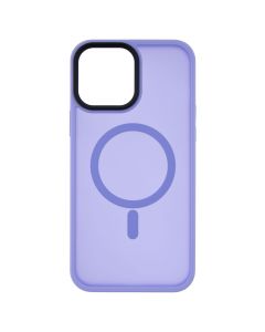 Чохол накладка для iPhone 13 Pro Max WAVE Matte Insane MagSafe Фіолетова (Light Purple)