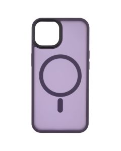 Чехол накладка для iPhone 13 WAVE Matte Insane MagSafe Фиолетовый (Deep Purple)