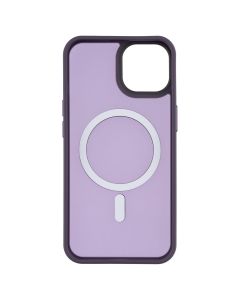 Чехол накладка для iPhone 13 WAVE Matte Insane MagSafe Фиолетовый (Deep Purple)
