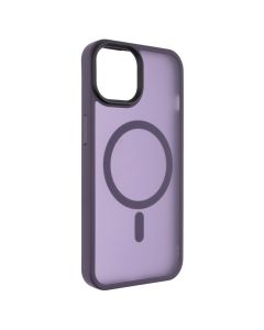 Чехол накладка для iPhone 13 WAVE Matte Insane MagSafe Фиолетовый (Deep Purple)