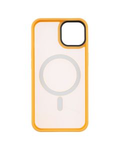 Чохол накладка для iPhone 13 WAVE Matte Insane MagSafe Помаранчева (Orange)
