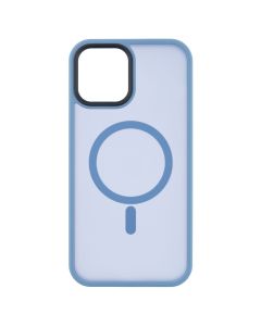 Чохол накладка для iPhone 12 Pro Max WAVE Matte Insane MagSafe Синя (Sierra Blue)