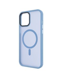 Чохол накладка для iPhone 12 Pro Max WAVE Matte Insane MagSafe Синя (Sierra Blue)