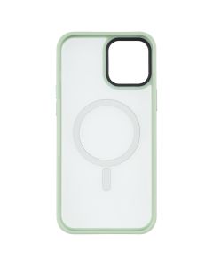 Чохол накладка для iPhone 12 Pro Max WAVE Matte Insane MagSafe Зелена (Mint)