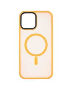 Чохол накладка для iPhone 12 Pro Max WAVE Matte Insane MagSafe Помаранчева (Orange)