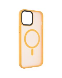 Чохол накладка для iPhone 12 Pro Max WAVE Matte Insane MagSafe Помаранчева (Orange)