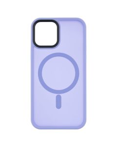 Чехол накладка для iPhone 12/12 Pro WAVE Matte Insane MagSafe Фиолетовый (Светло-фиолетовый)
