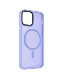 Чехол накладка для iPhone 12/12 Pro WAVE Matte Insane MagSafe Фиолетовый (Светло-фиолетовый)