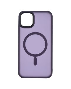 Чохол накладка для iPhone 11 WAVE Matte Insane MagSafe Фіолетова (Deep Purple)