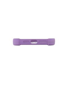 Чехол накладка для iPhone 15 Pro Max Silk Touch с MagSafe Фиолетовый (Purple)