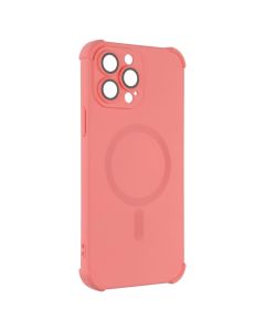 Чохол накладка для iPhone 13 Pro Max Silk Touch with MagSafe Помаранчева (Peach)