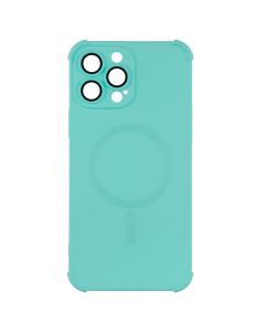 Чохол накладка для iPhone 13 Pro Max Silk Touch with MagSafe Зелена (Turquoise)