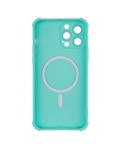 Чохол накладка для iPhone 13 Pro Max Silk Touch with MagSafe Зелена (Turquoise)