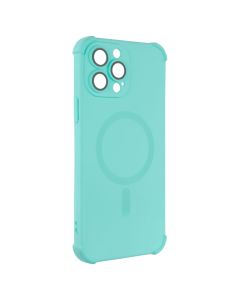 Чохол накладка для iPhone 13 Pro Max Silk Touch with MagSafe Зелена (Turquoise)