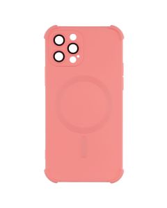 Чохол накладка для iPhone 12 Pro Silk Touch with MagSafe Помаранчева (Peach)