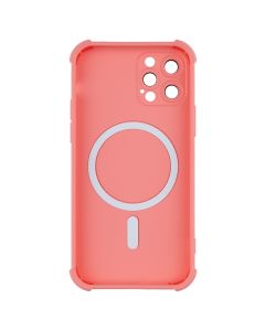 Чохол накладка для iPhone 12 Pro Silk Touch with MagSafe Помаранчева (Peach)