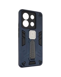 Чохол накладка для Xiaomi Redmi Note 13 Pro 5G / Poco X6 5G Armor Magnetic Синя (Blue)