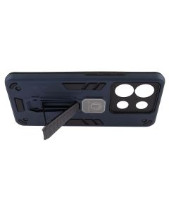 Чохол накладка для Xiaomi Redmi Note 13 Pro 5G / Poco X6 5G Armor Magnetic Синя (Blue)