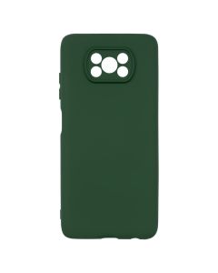 Чохол накладка для Xiaomi Poco X3/X3 Pro Soft Case Зелена (Dark Green)