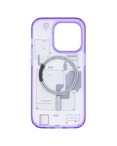Чохол накладка для iPhone 14 Pro Spigen Inside Фіолетова (Purple)