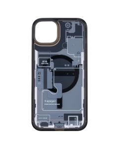Чехол-накладка для iPhone 15 Plus Spigen Inside Черный (Black)