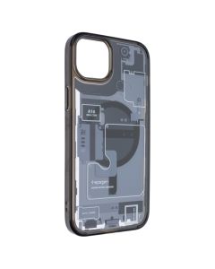 Чехол-накладка для iPhone 15 Plus Spigen Inside Черный (Black)