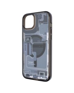 Чехол-накладка для iPhone 15 Plus Spigen Inside Черный (Black)
