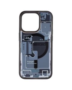 Чехол накладка для iPhone 15 Pro Spigen Inside Черный (Black)