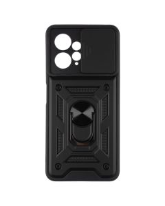 Чохол накладка для Xiaomi Redmi Note 12 Camshield Serge Ring Чорна (Black)