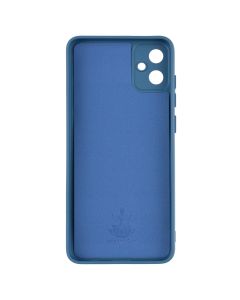 Чехол накладка для Samsung A05 Soft Case Синий (Navy Blue) P1