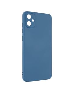 Чехол накладка для Samsung A05 Soft Case Синий (Navy Blue) P1