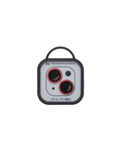 Захисне скло на камеру iPhone 14/14 Plus Metal Classic Червоний (Red)