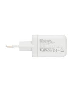 Зарядний пристрій Proove Silicone Power (2USB-C) 40W Білий (White)