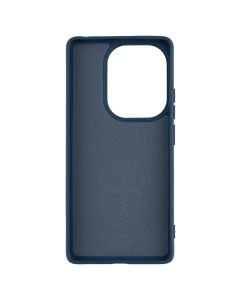 Чехол накладка для Xiaomi Redmi Note 13 Pro / Poco M6 Pro Soft Case Синий (Темно-синий)