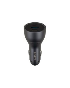 Автомобільний зарядний пристрій Proove Super Charge 130W 2Type-C+USB Сірий (Grey)