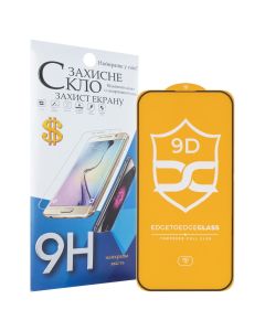 Захисне скло для iPhone 14 Pro/16/15 NP FullGlue Чорне (Black)